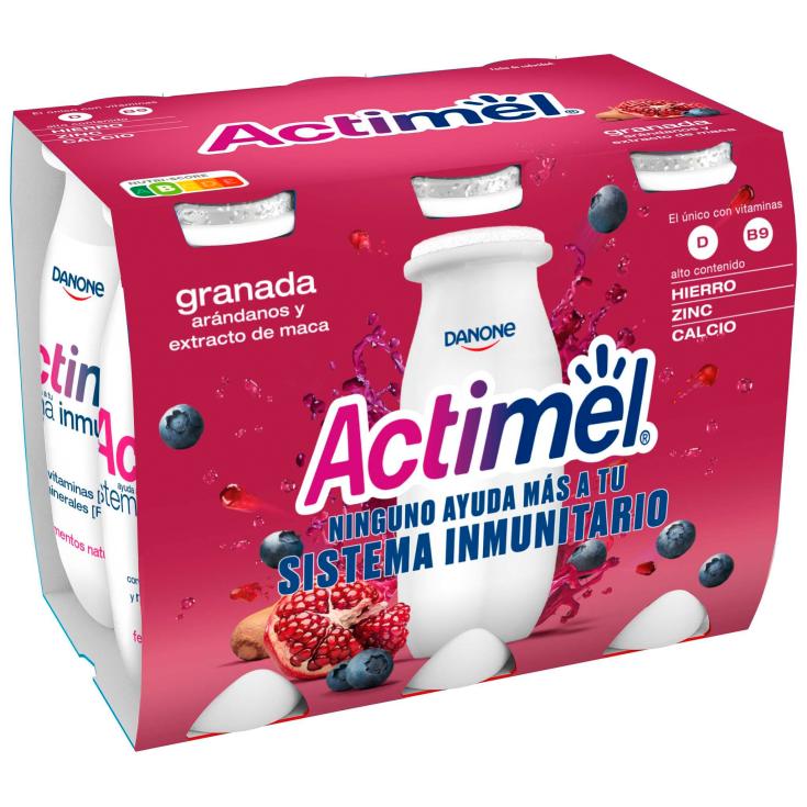 Actimel Granada, Arandanos y Maca x6