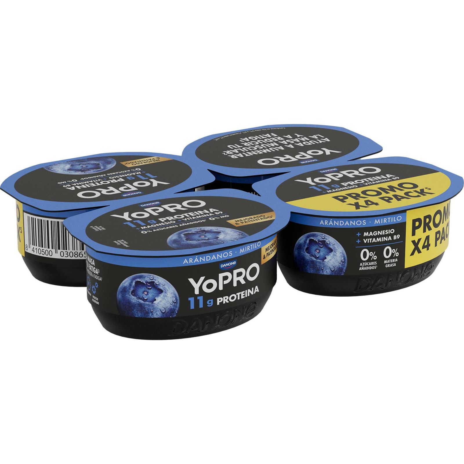 YOPRO ARANDANOS 120G X4