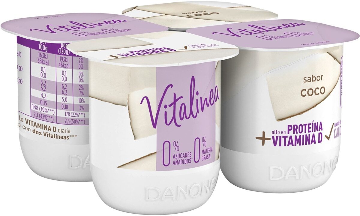 VITALINEA SABOR COCO X4