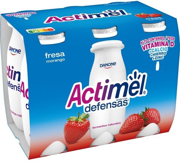ACTIMEL FRESA X6