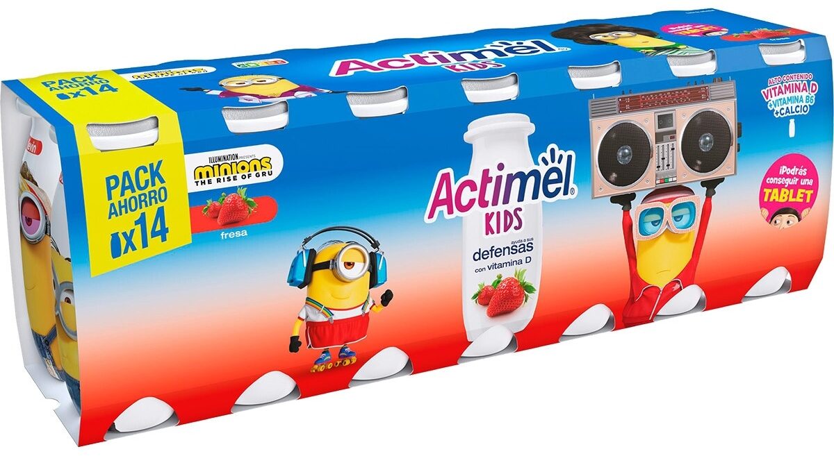 ACTIMEL FRESA X 14