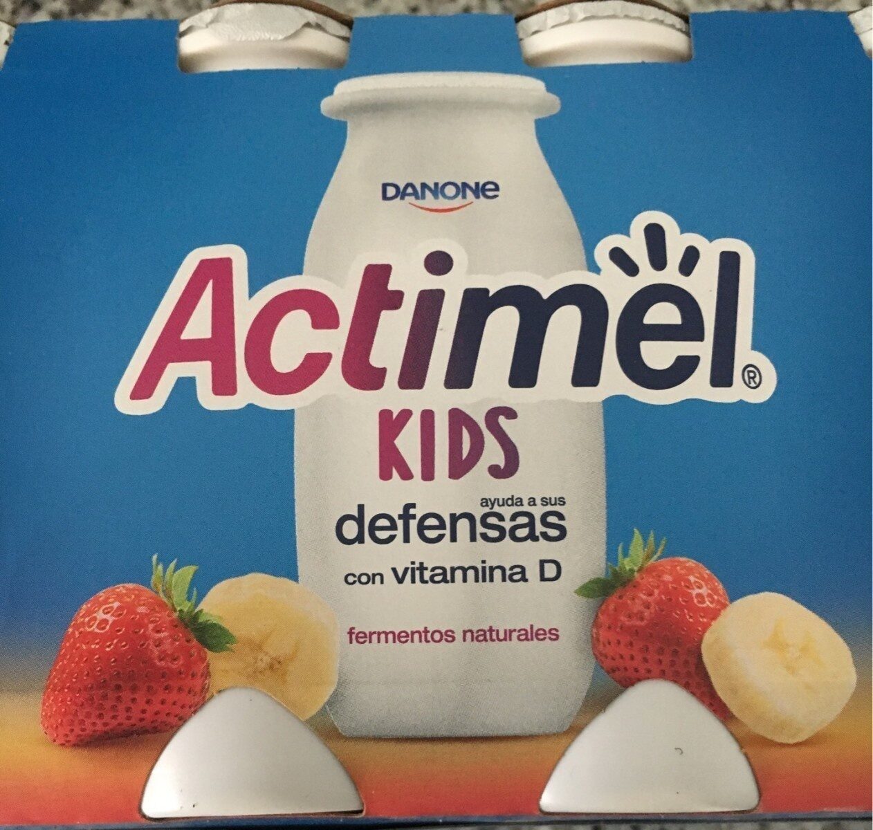 ACTIMEL FRESA- PLATANO X 14