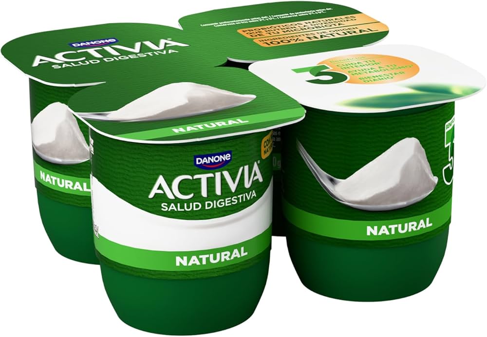 ACTIVIA NATURAL 120G X4