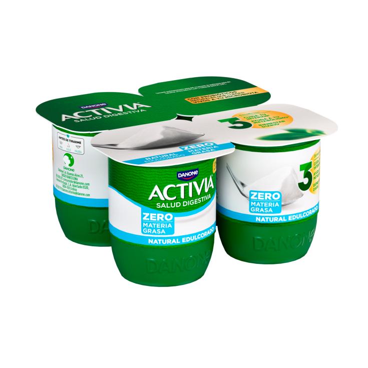 ACTIVIA NATURAL 0% EDULC X4