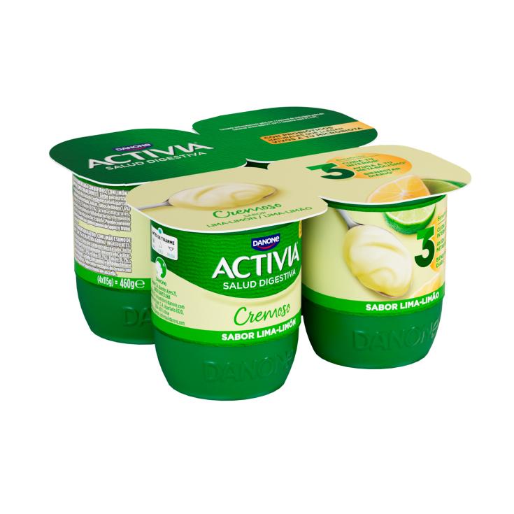 ACTIVIA CREMOSO LIMA-LIMON X4