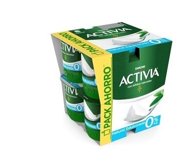 ACTIVIA NATURAL 0% EDULC X8