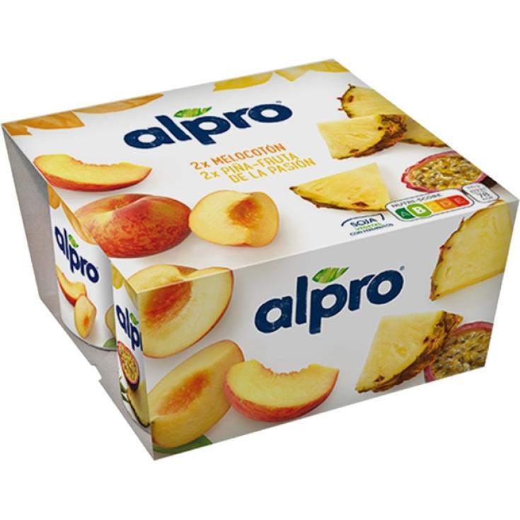 YOGHURT ALPRO MELOC /PINA-MARACUYA X4