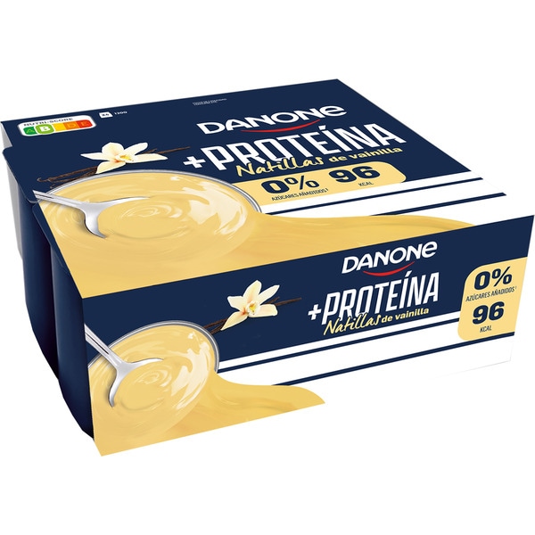 YOGHURT DANONE PROTEIN POSTRES VAIN.X4