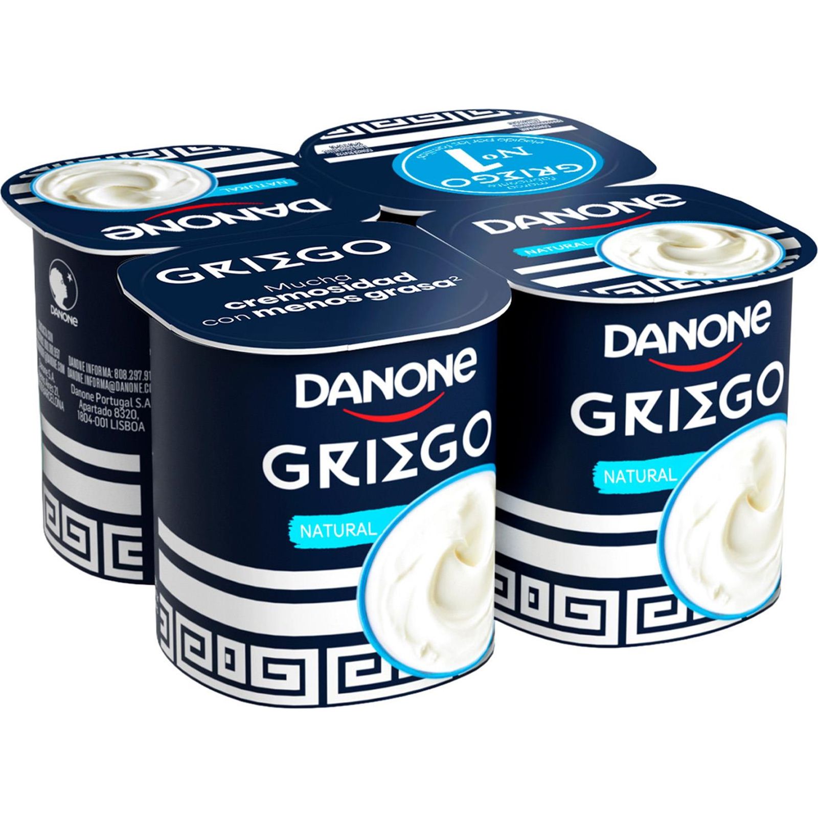 YOGHURT DANONE GRIEGO NATURAL X4