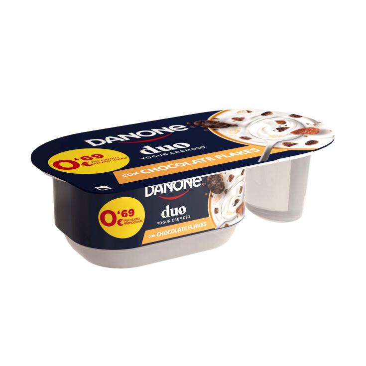 YOGHURT DANONE CHOCO FLAKES X1