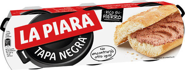 PACK-3 PATE T.NEGRA 75GR.