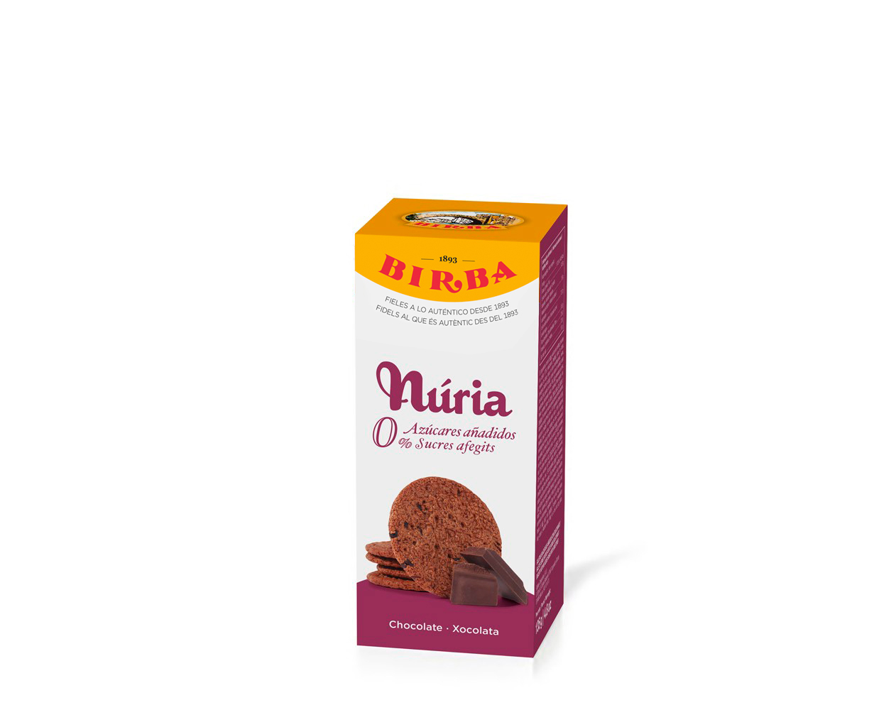 NURIA SIN AZ CHOCO&NIBS 135 GR