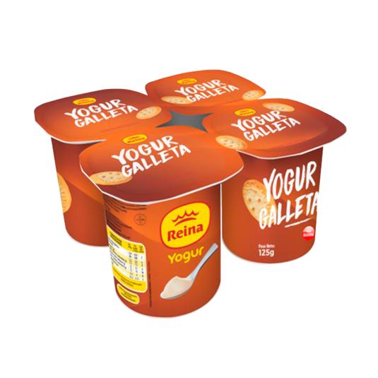 YOGUR SABOR GALLETA 4X125G