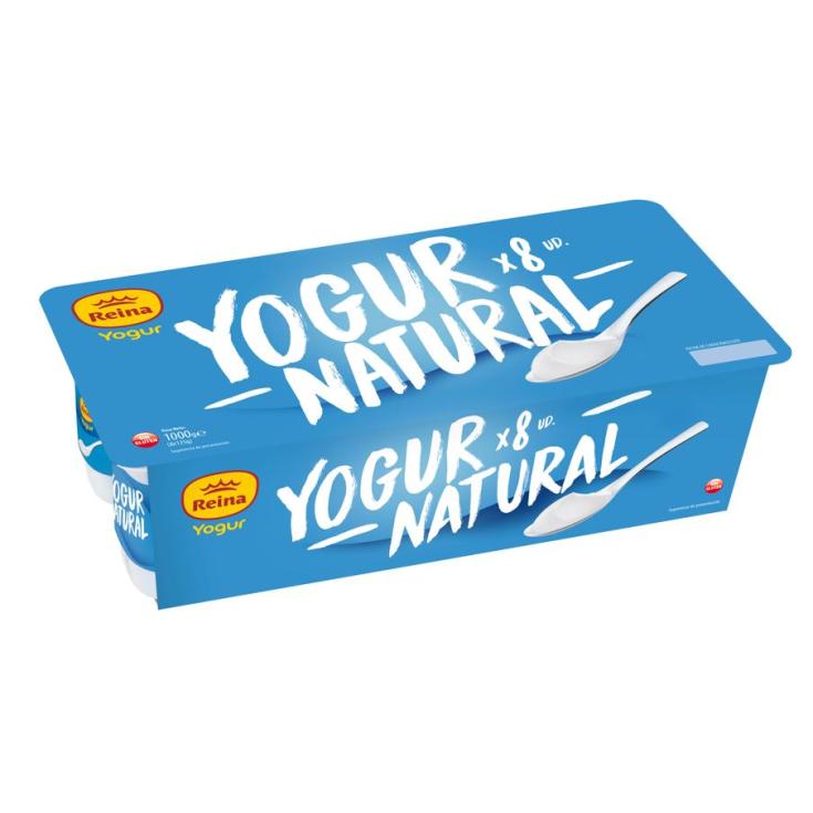 YOGUR NATURAL 8X125G