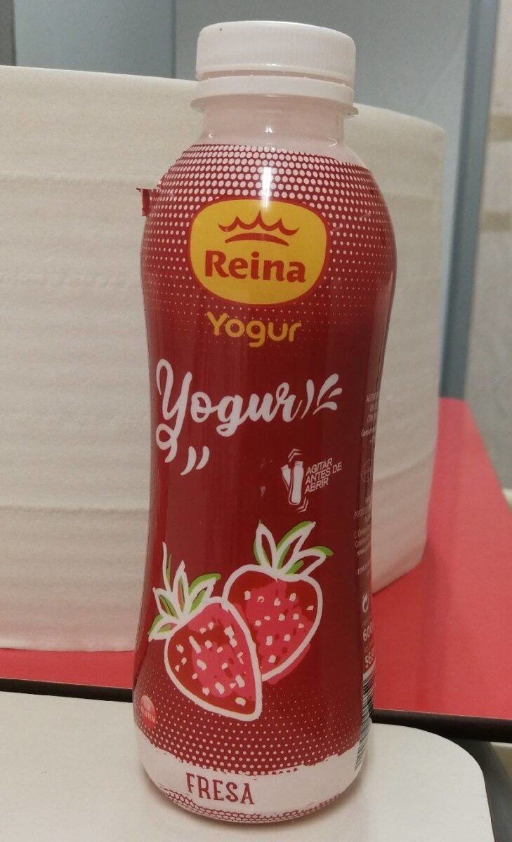 YOGUR LIQUIDO CON FRESA 600G