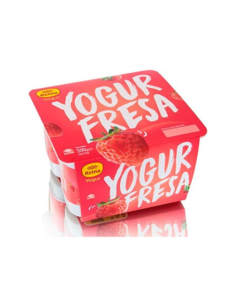 YOGUR SABOR FRESA 4X125G