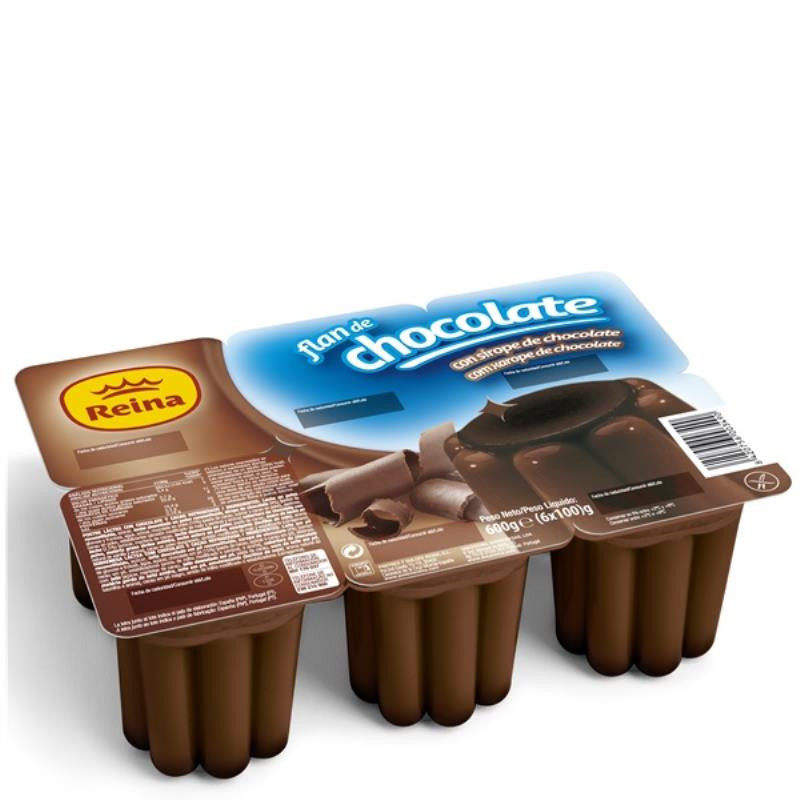 FLAN DE CHOCOLATE 6X100G