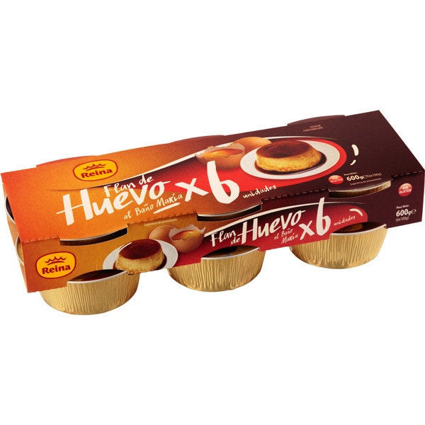 FLAN DE HUEVO 6X100G