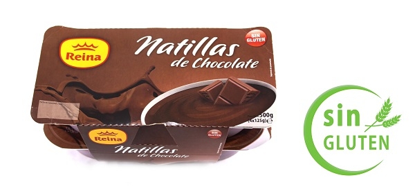 NATILLAS DE CHOCOLATE 4X125G
