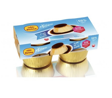 FLAN DE HUEVO EQUILIBRIO 4X100G
