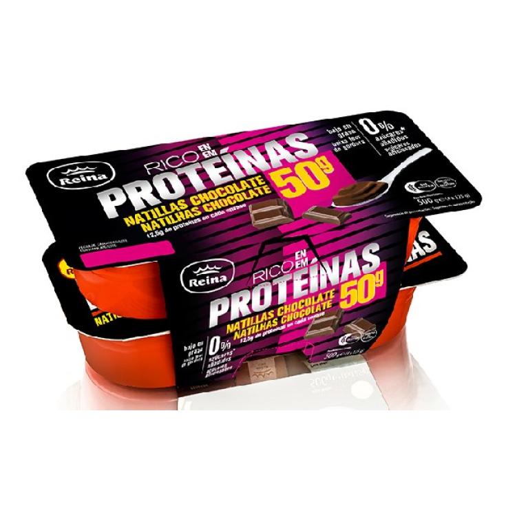 NATILLAS CHOCOLATE RICO EN PROTEINAS 4X125G