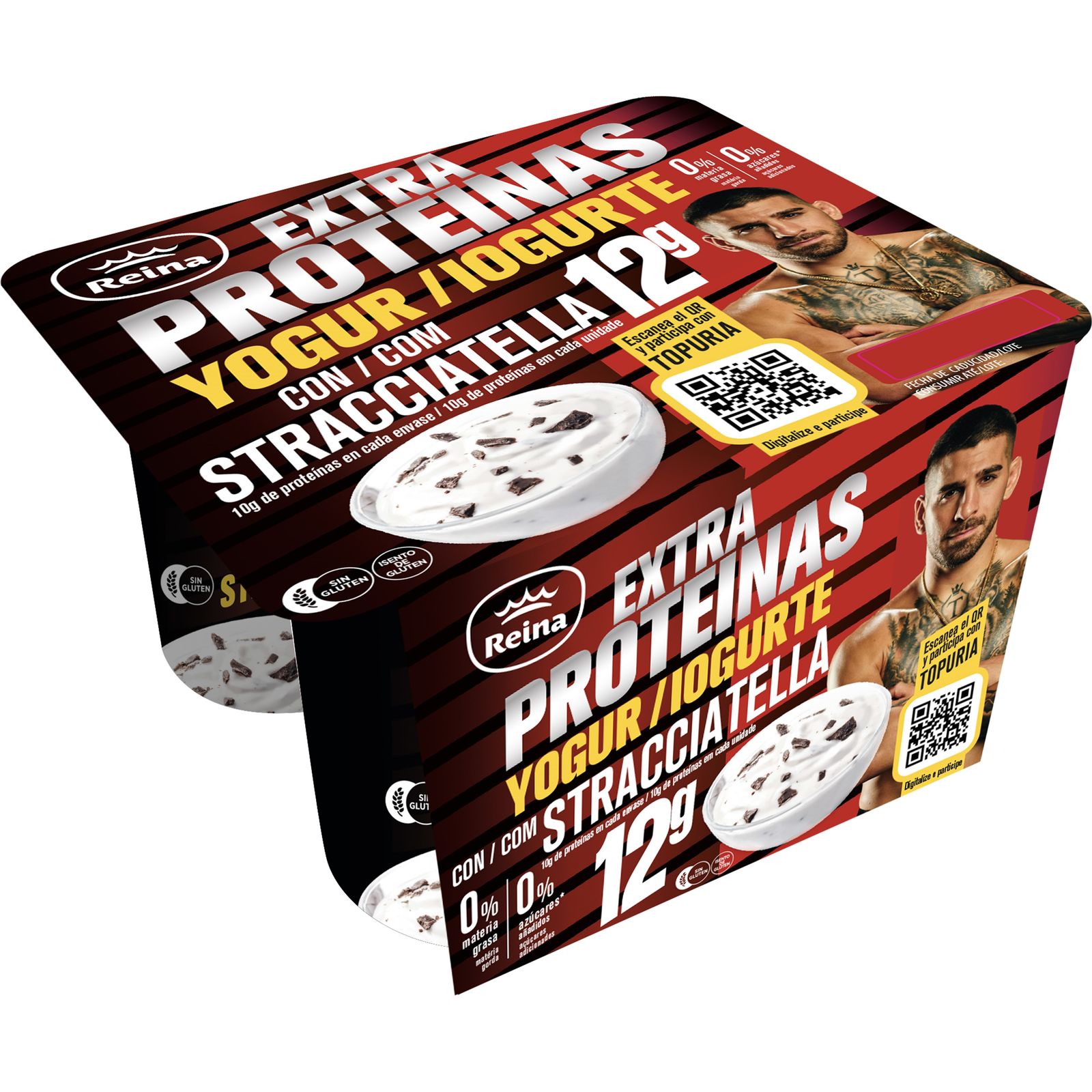 YOGUR STRACCIATELLA EXTRA PROTEINAS 4X120G