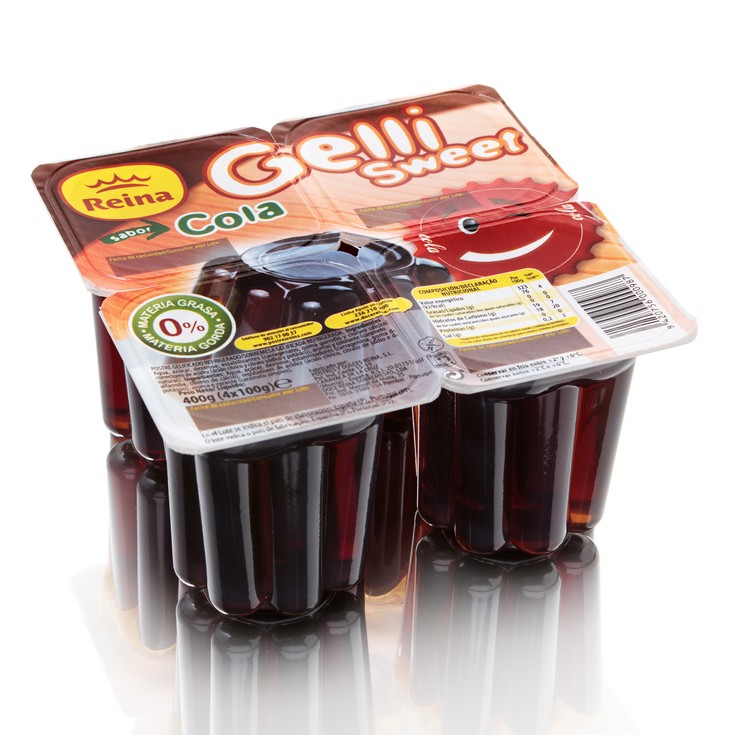 GELLI SWEET COLA 4X100G