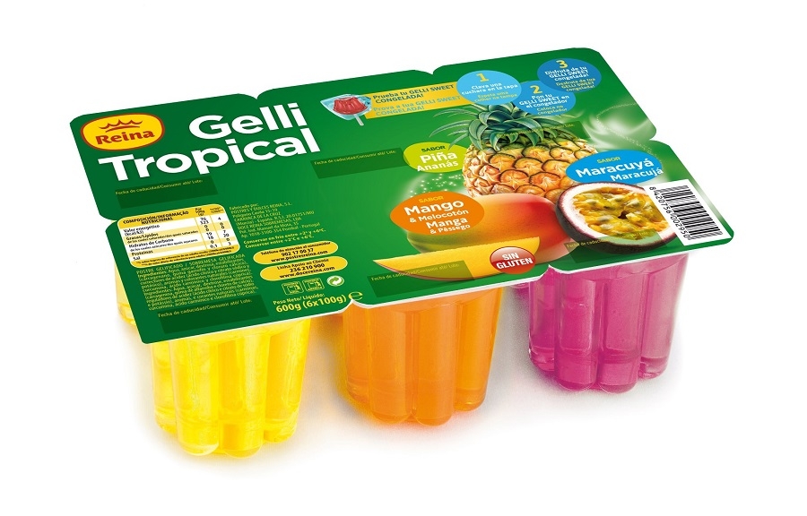 GELLI SWEET MULTIFRUTA 6X100G
