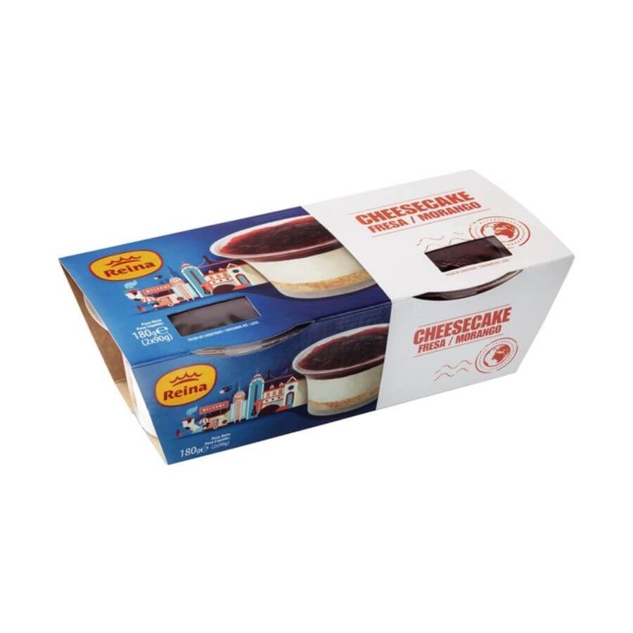 CHEESE CAKE MORANGO 2X90G