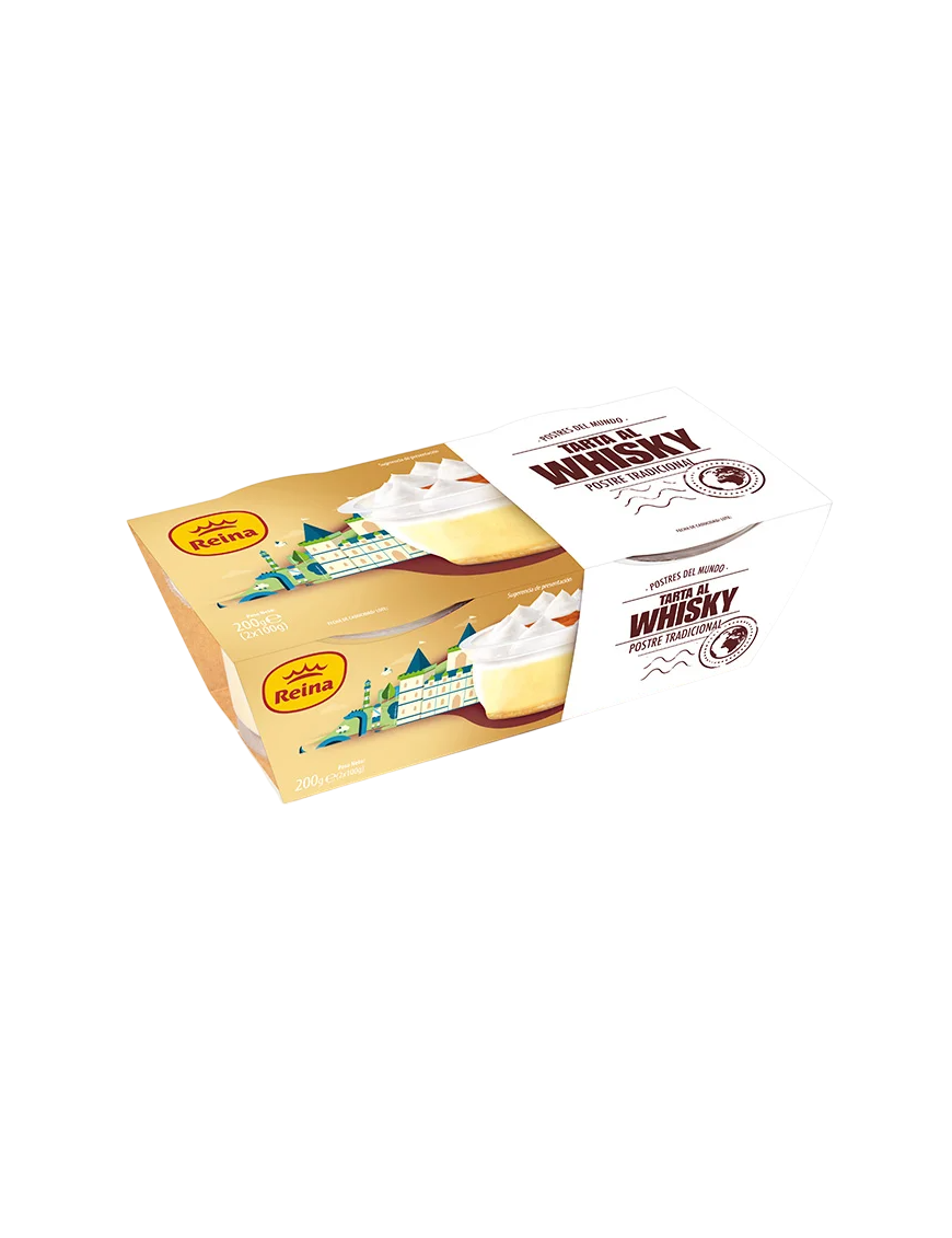 TARTA AL WHISKY 2X100G