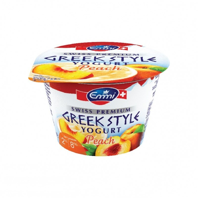 Emmi Greek Yogurt Peach 2 Percent 150g