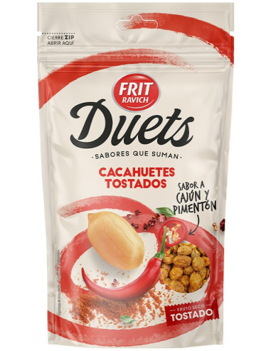 DUETS CACAHUETE TOS CAJUN DOY 110G 10U