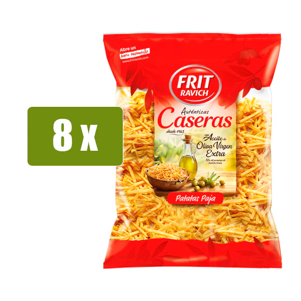 PATATA PAJA CASERAS 500G 8U