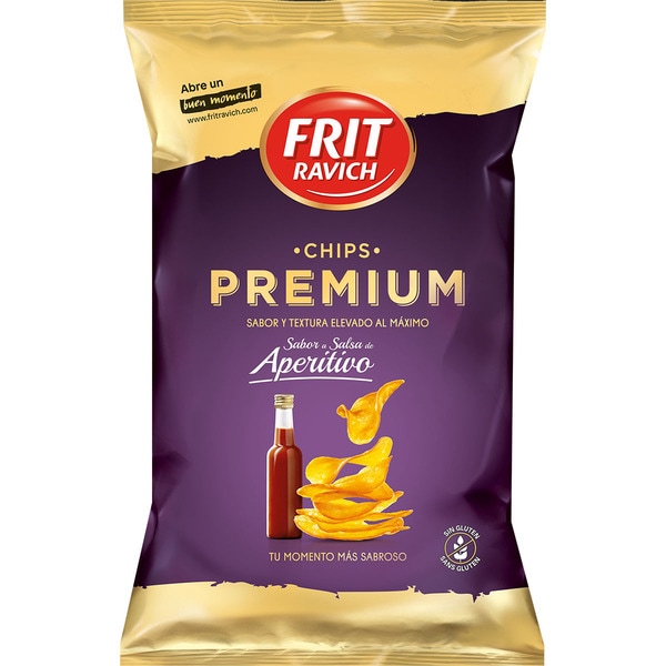 CHIPS PREMIUM APERITIVO 150G 12U