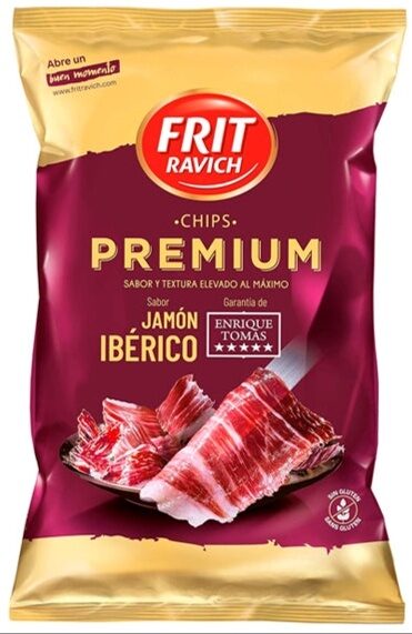 CHIPS PREMIUM JAMON ETOMAS 150G 12U