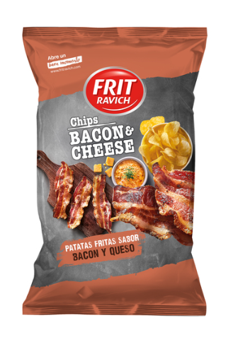 CHIPS BACONCHEESE 125G 12U