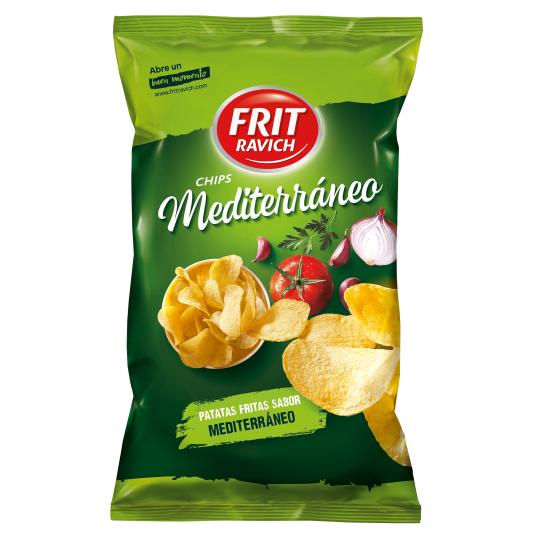 CHIPS ESTILO MEDITERRANEO 125G 12U