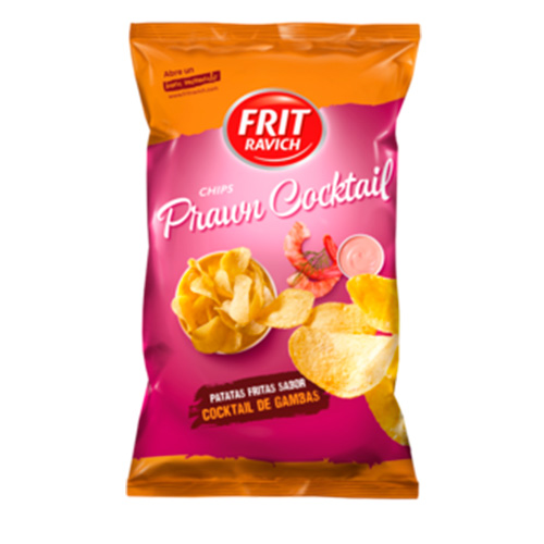 CHIPS PRAWN COCTEL 125G 12U