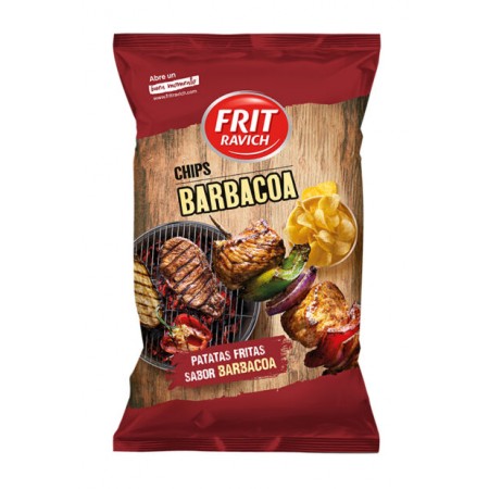 CHIPS BARBACOA 125G 12U