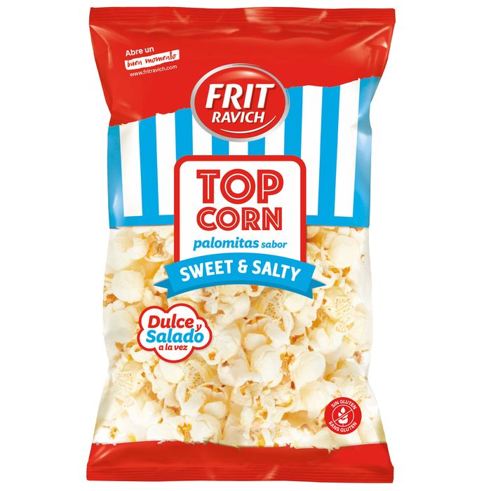 PALOMITAS DULCES SALADAS 120G 14U