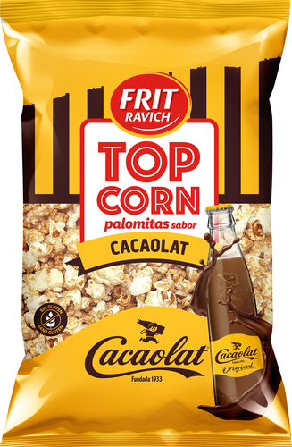 X PALOMITAS BAT CACAO 80G 14U