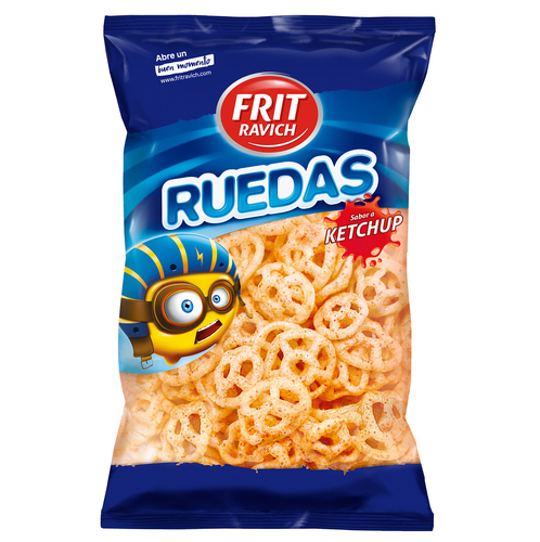 RUEDAS KETCHUP 70G 12U