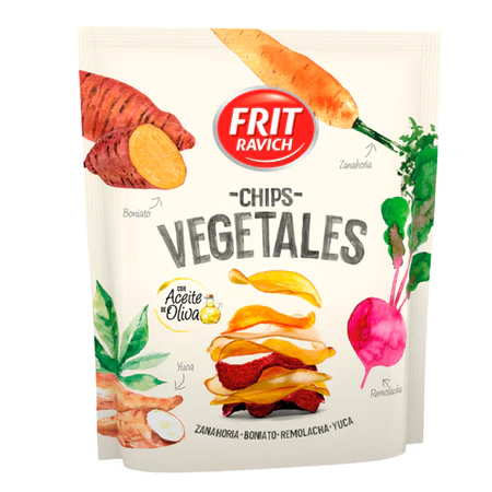 CHIPS VEGETALES 70G 10U