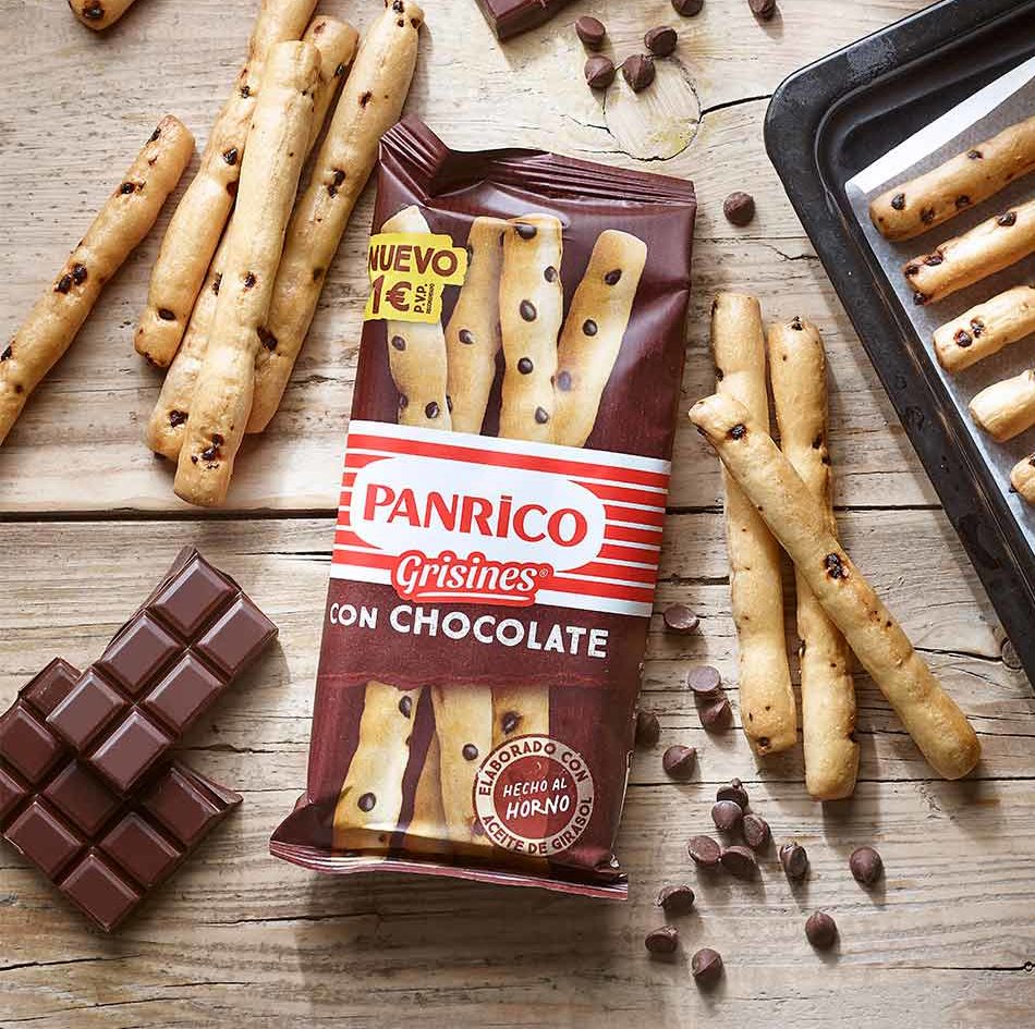 PANRICO GRISINES CHOCO 60G