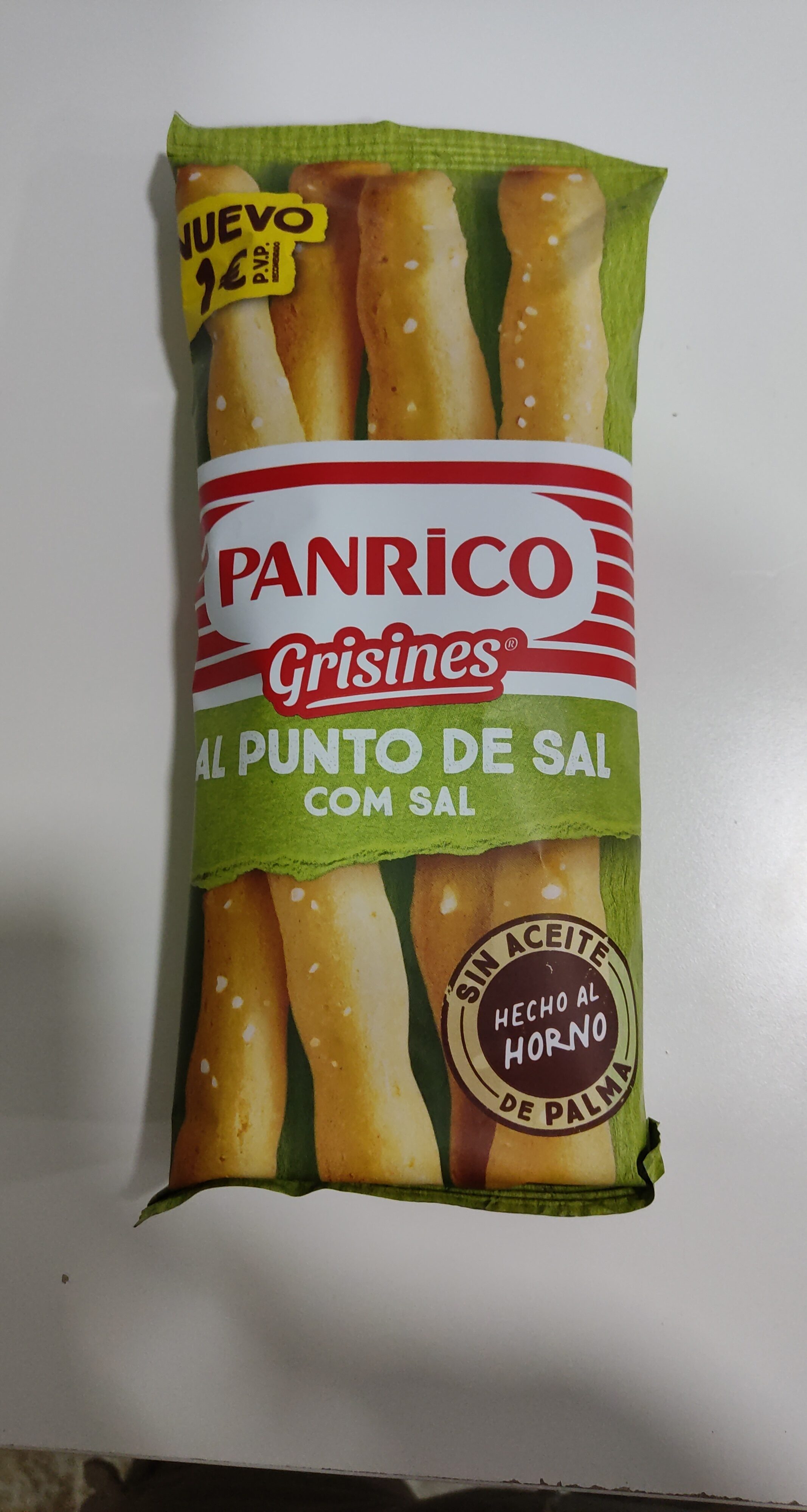 PANRICO GRISINES ACEITE/SAL 60G