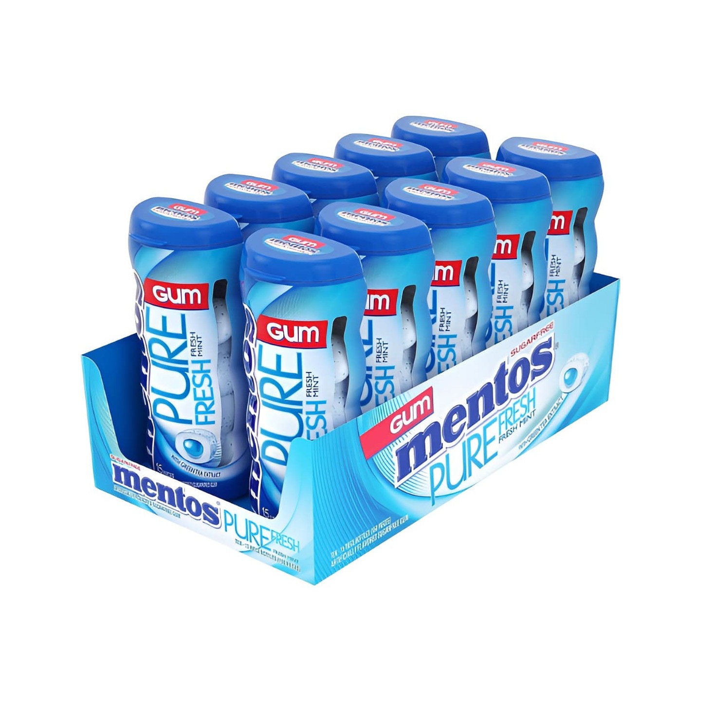 MENTOS GUM FRESH MINT 12XE10U