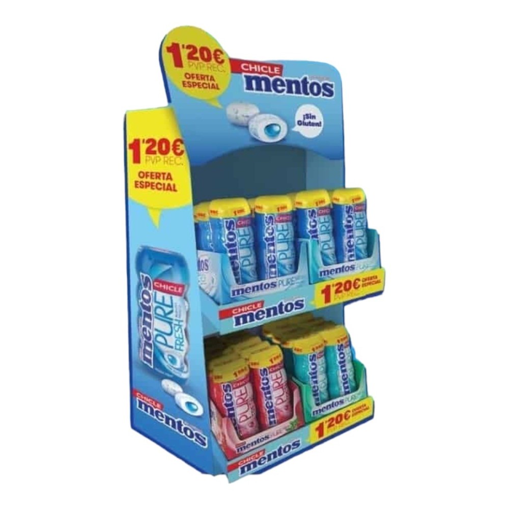 MENTOS GUM LOTE 4X10 12EUR