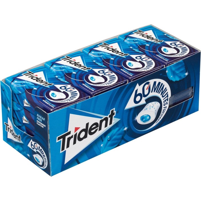 TRIDENT 60MIN MENTA LIQ 15XE16U