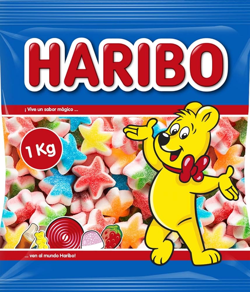 HARIBO ESTRELLAS TRICAPA 8XB1K