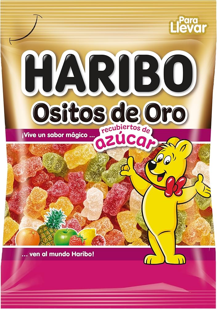 HARIBO OSITOS ORO AZUCAR 10020G 18U